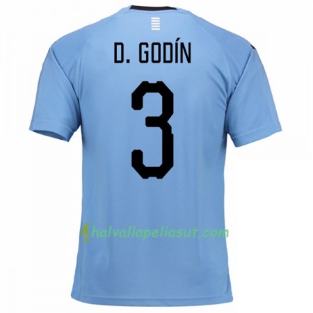 Jalkapallo Pelipaidat Uruguay D.Godin 3 World Cup 2018 Kotipaita